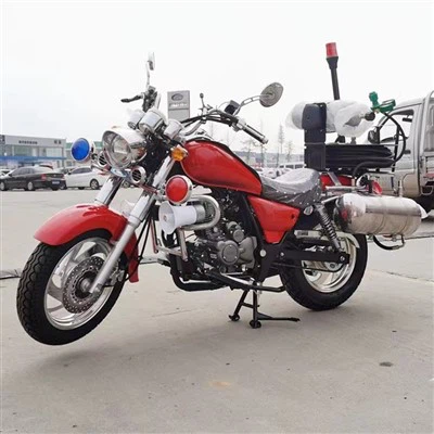 Divu riteņu ugunsdzēsības motocikls